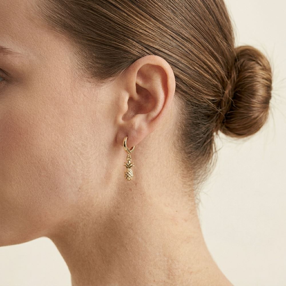 Ananas Sallantı Küpe