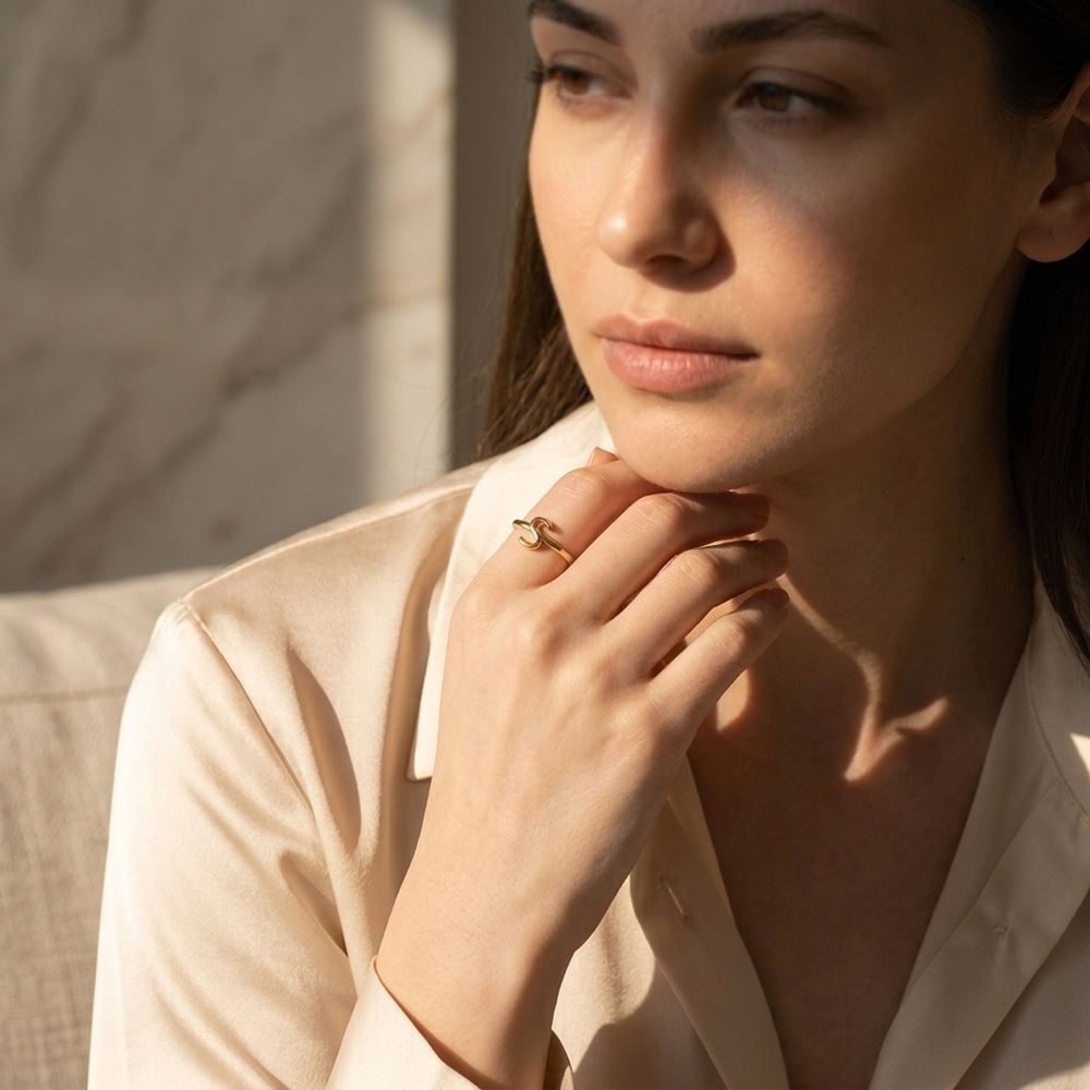 Balon Harfli Yüzük 