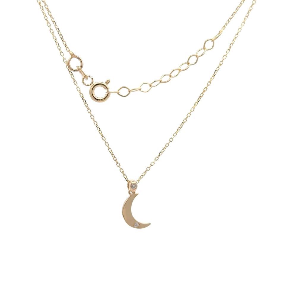 Ay Hilal Tasarım Kolye