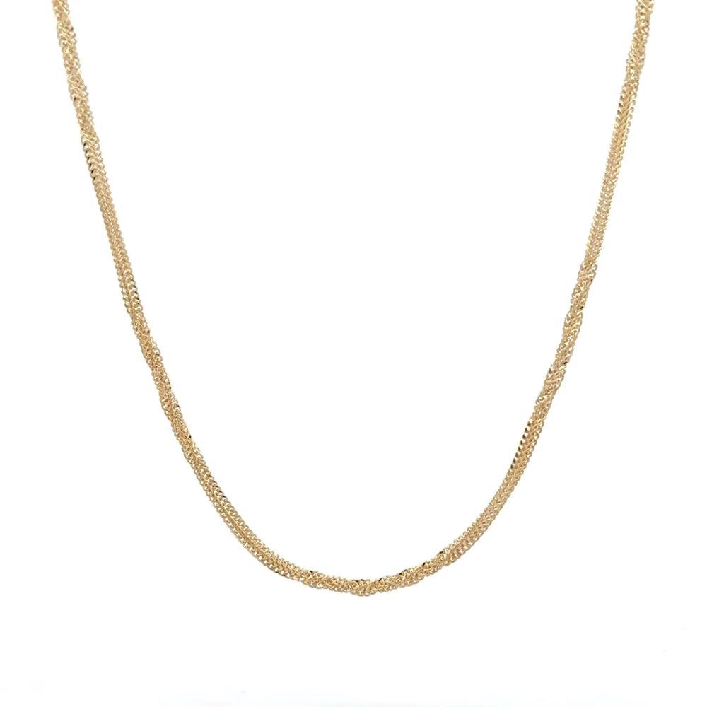 İtalyan Burgu Halat Kolye 49 Cm