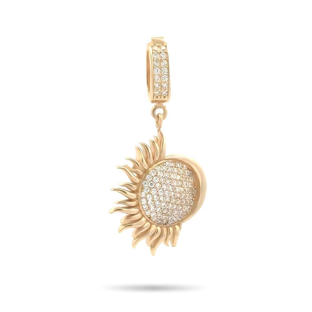 Güneş Taşlı Kolye Ucu