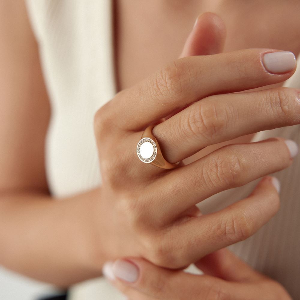 Şövalye Taşlı Yüzük