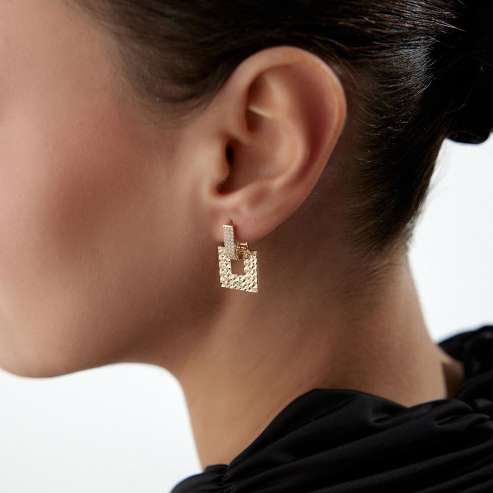 Kare Tasarım Kalemli Sallantı