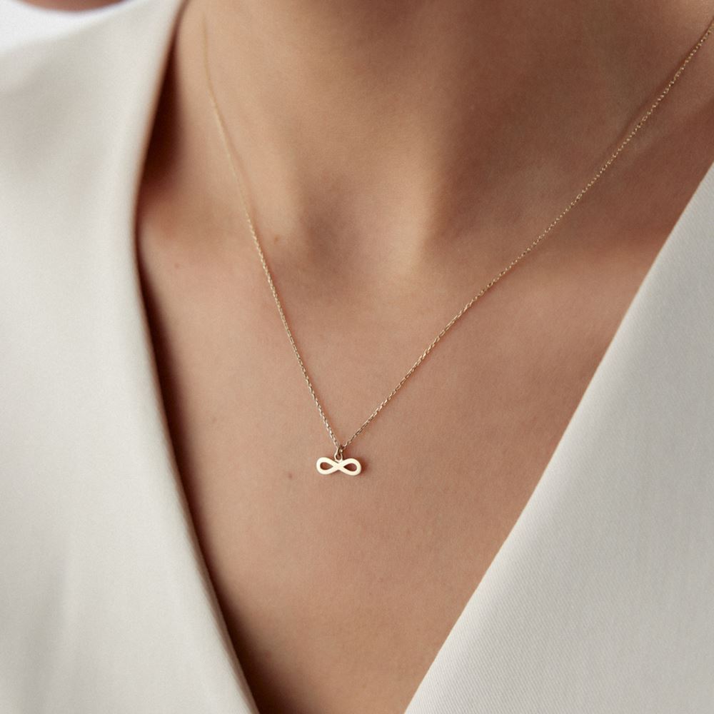 Aynalı Sonsuzluk Kolye