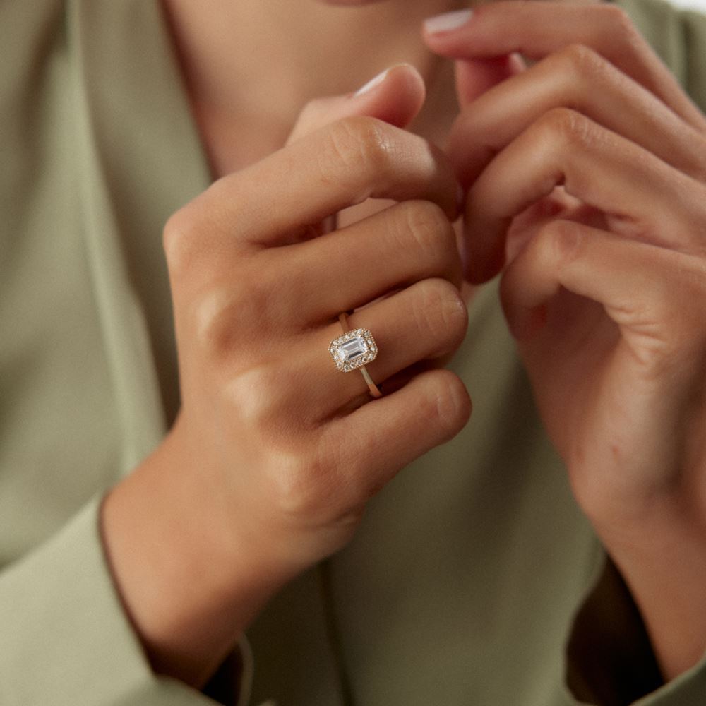 Baget Altın Yüzük