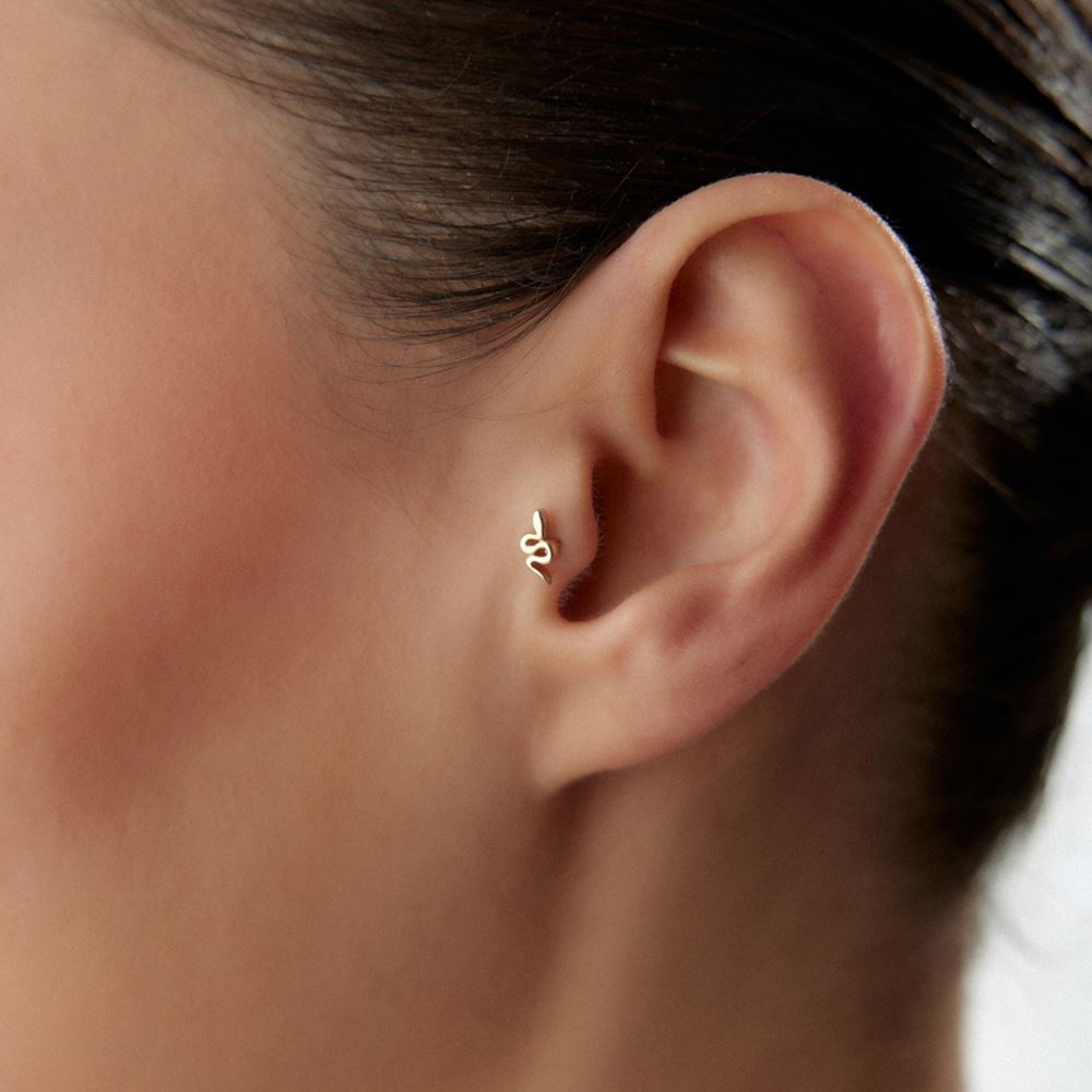 Yılan Tasarım Piercing