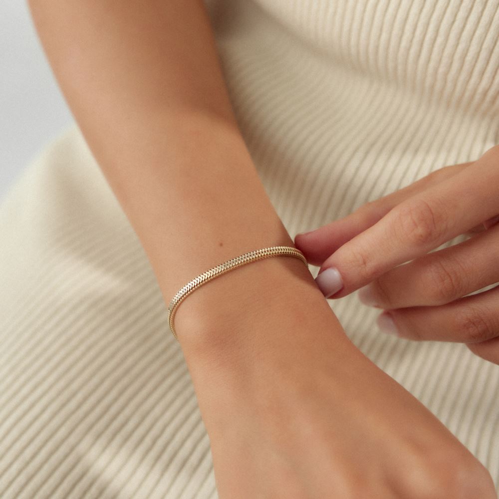 İtalyan Balıksırtı Bileklik