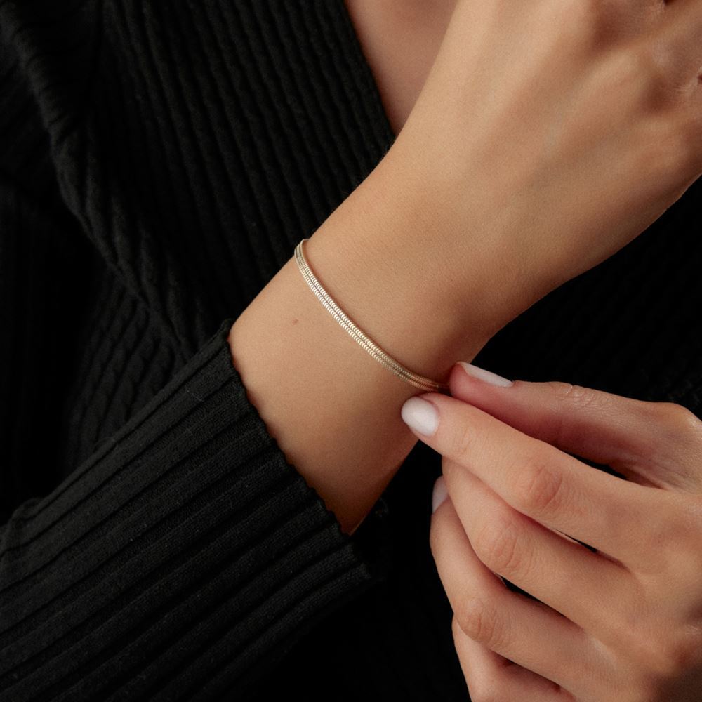 İtalyan Balıksırtı Bileklik