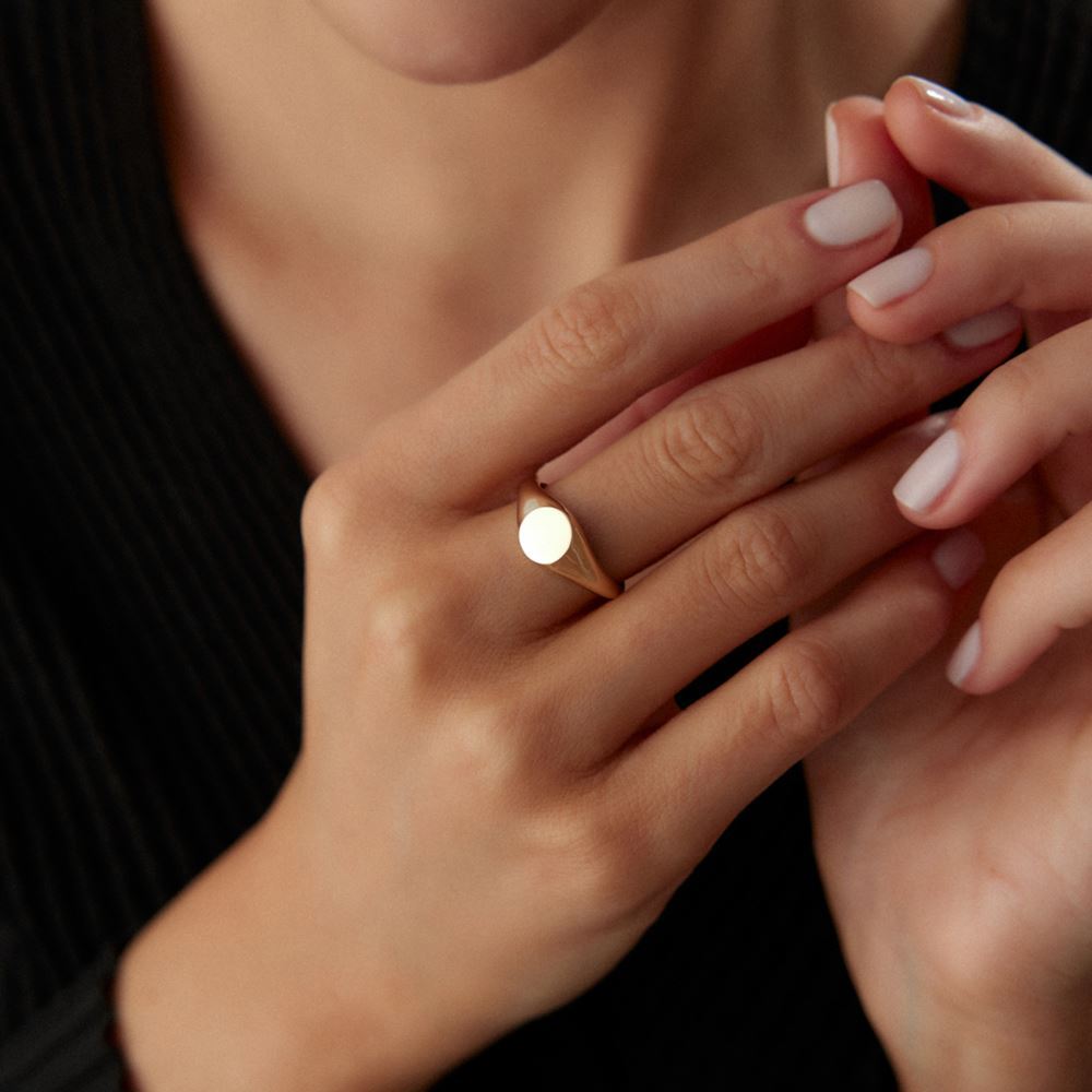 Oval Şövalye Yüzük