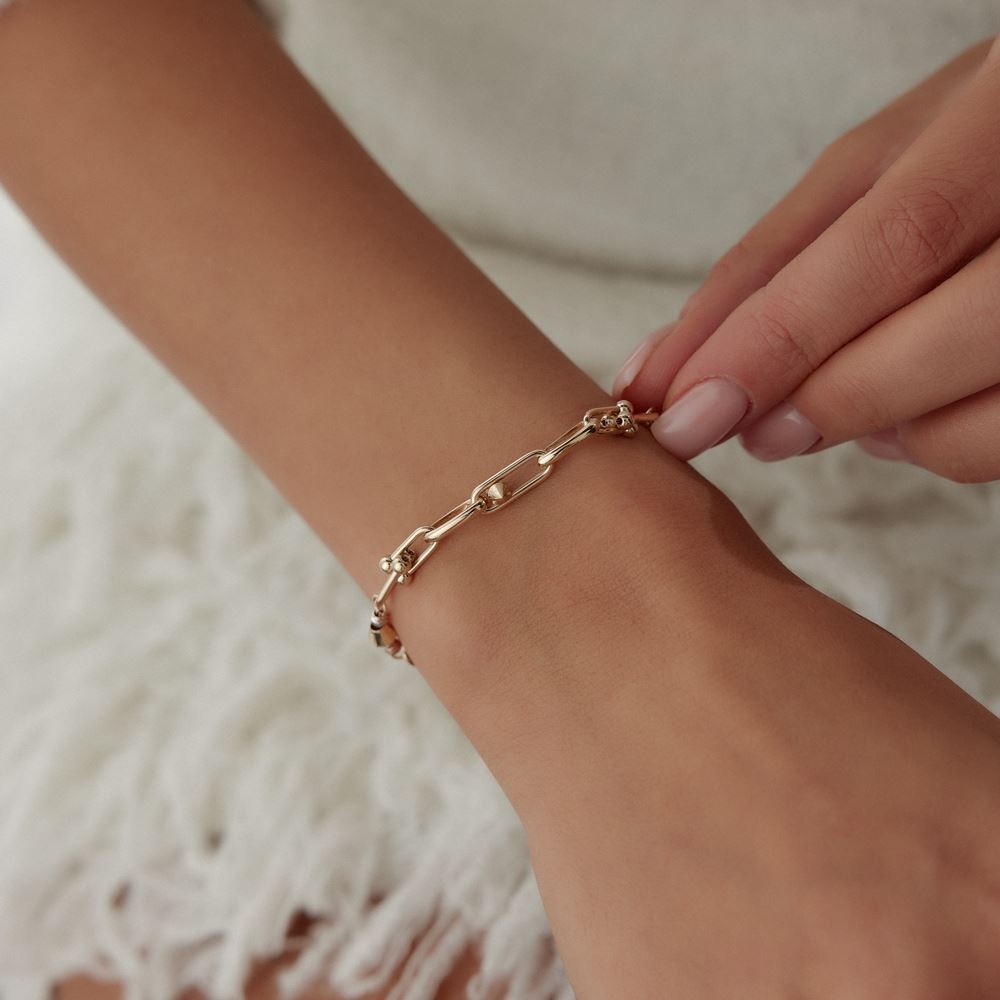 Ataç Tiffany Dorika Silindir Tasarım Bileklik