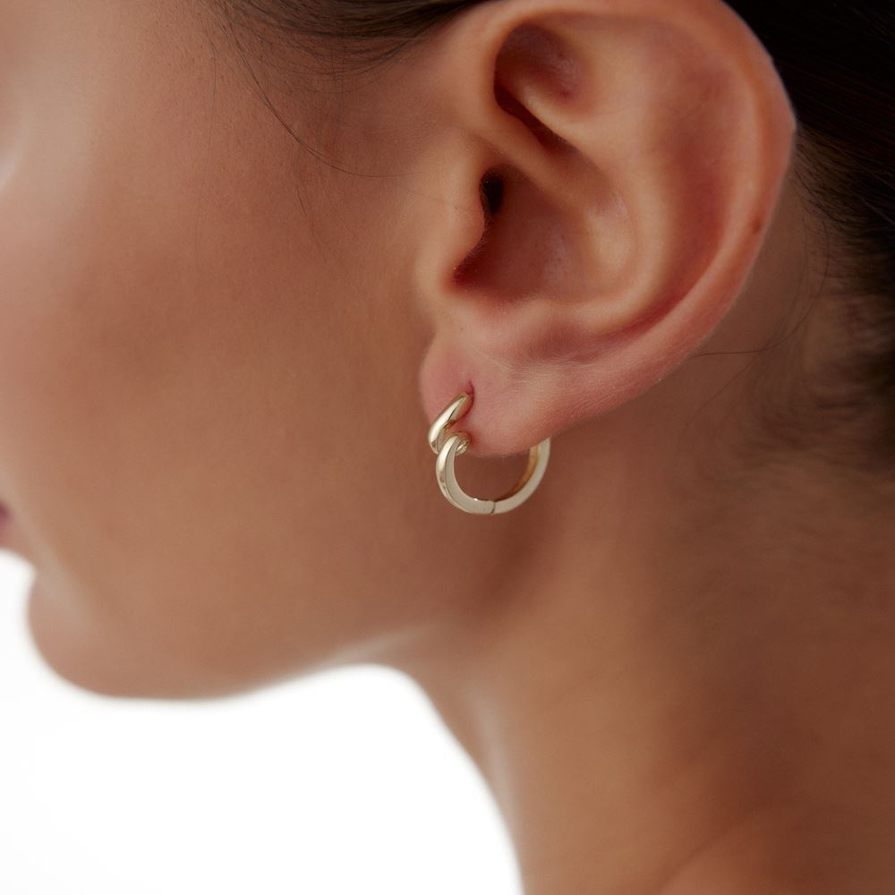 Yamuk Tasarım Küpe