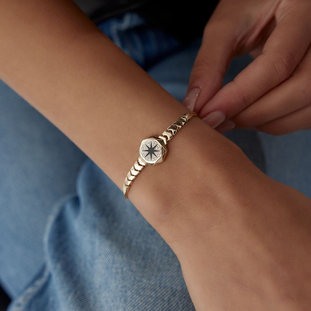 Kutup Yıldız Taşlı Bileklik