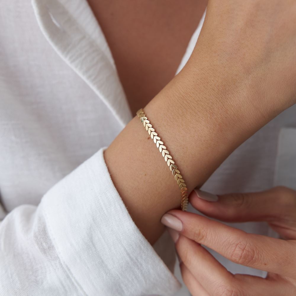 Buğday Altın Bileklik