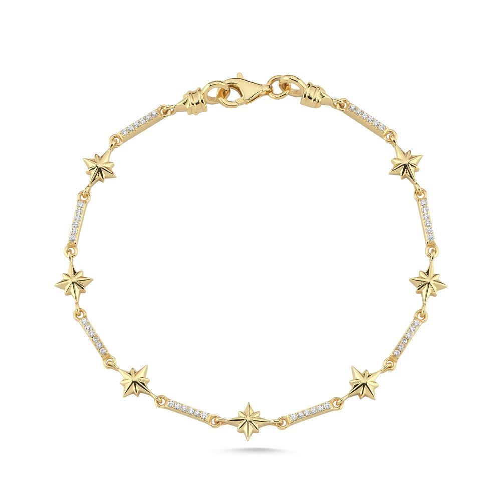 Kutup Yıldız Taşlı Bileklik