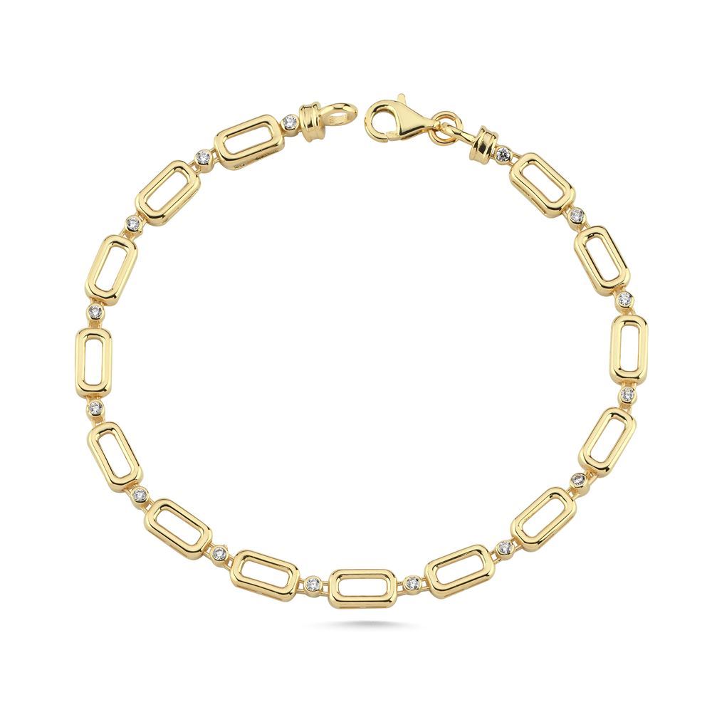 Ataç Tasarım Nokta Taşlı Bileklik