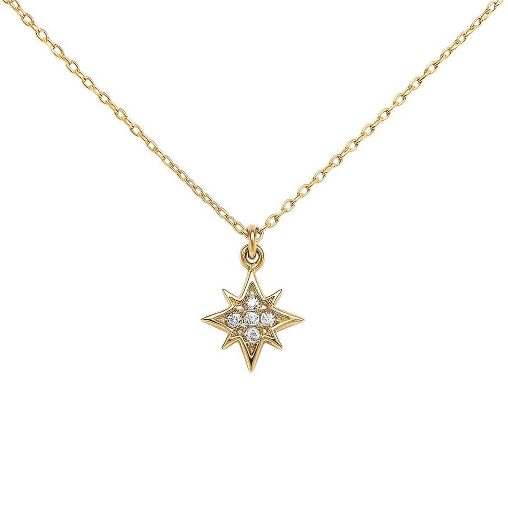 Kuzey Yıldızı Minimal Kolye