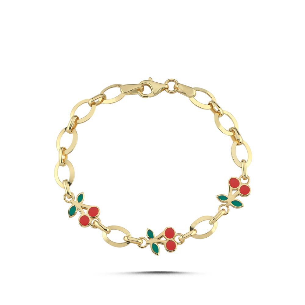 Kiraz Çocuk Bileklik(14*0.6 Cm)