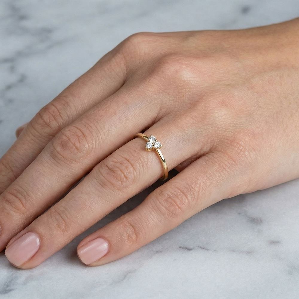 Üçtaş Baget Yüzük