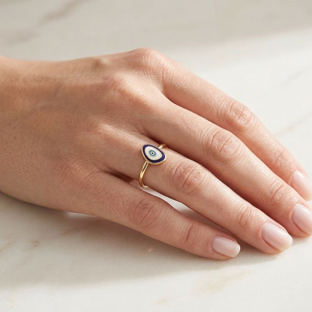 Nazar Gözlü Yüzük