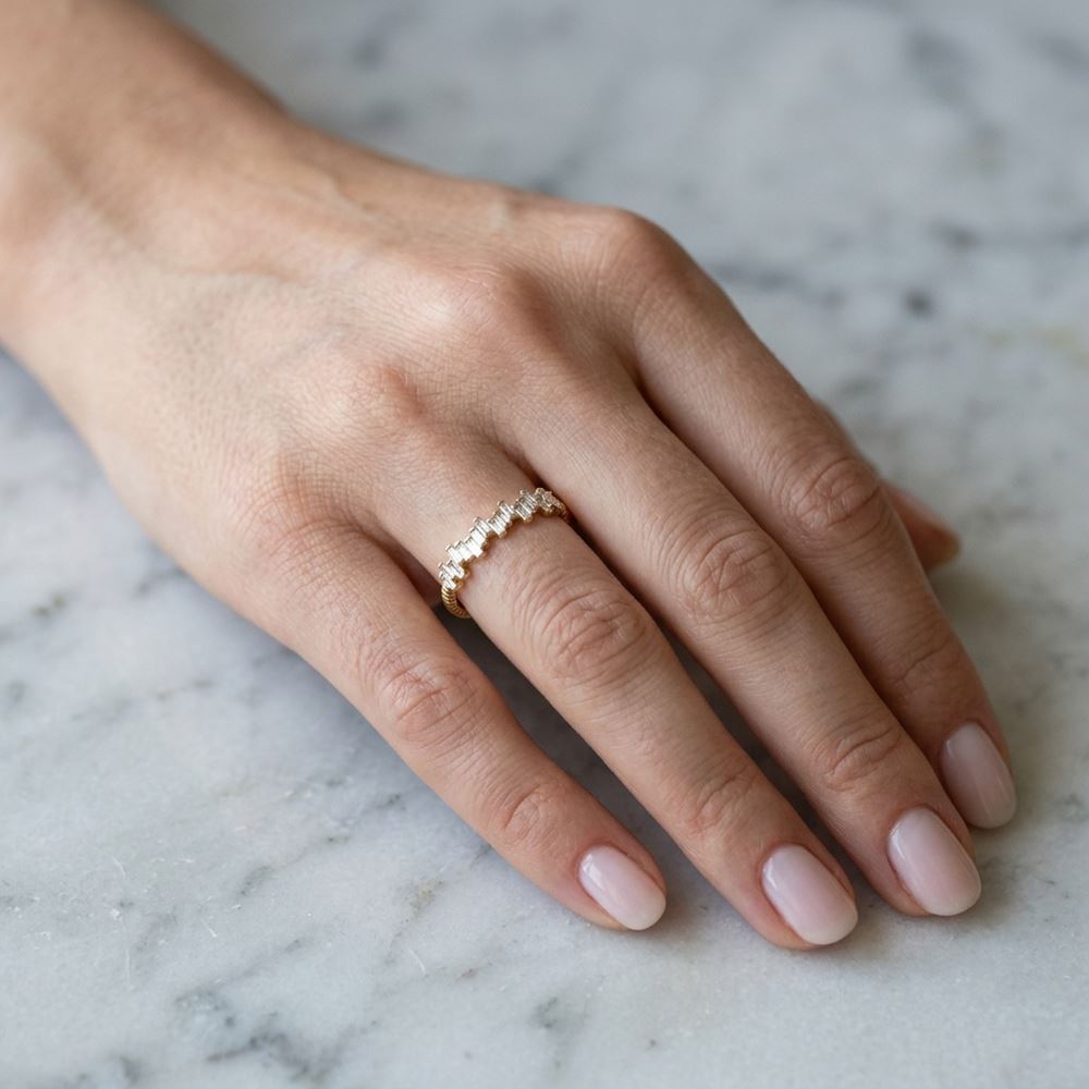 Baget Senfoni Taşlı Yüzük