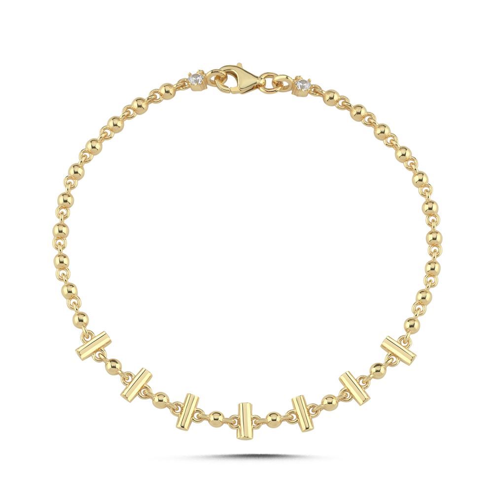 Merdiven Tasarım Bileklik (18.5*0.5 Cm)