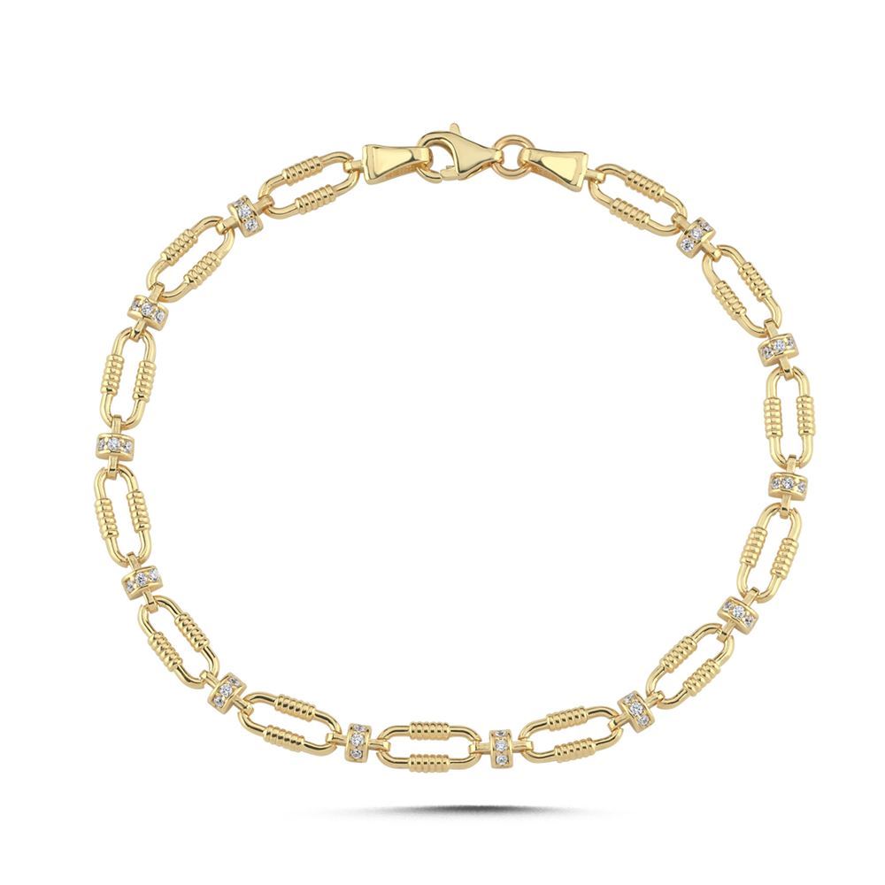 Eterna Burgu Taşlı Bileklik (18.5*0.4 Cm)