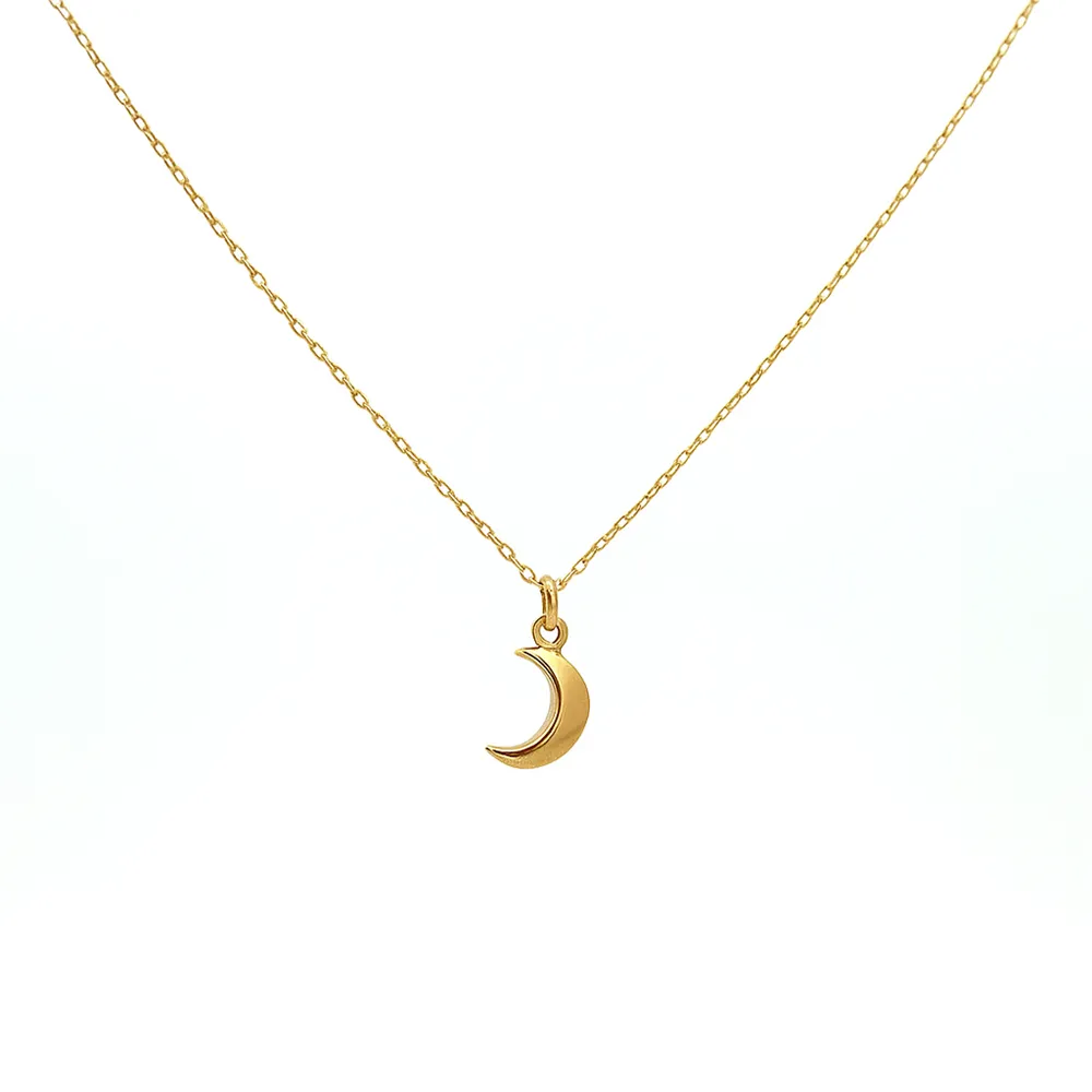 Hilal Tasarım Minimal Kolye
